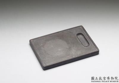 图片[2]-Songhua rectangular purple inkstone, Qing dynasty, Qianlong reign (1736-1795)-China Archive